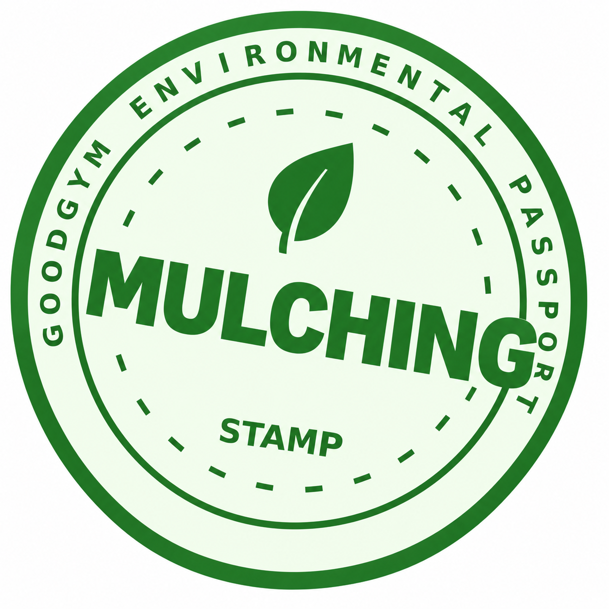 Mulch stamp