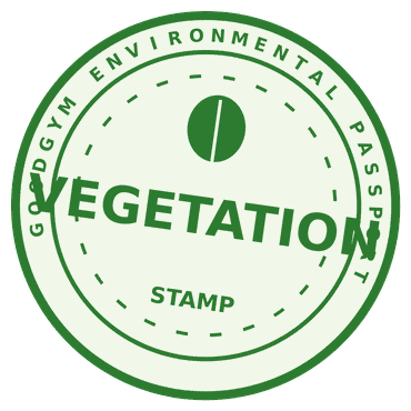 Vegetation stamp