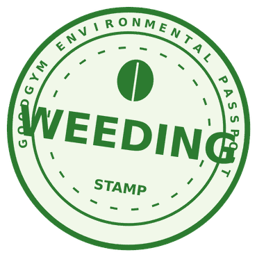 Weeding stamp